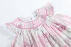Rose Floral Print Bishop Dress — Lil Cactus Baby & Toddler Dresses