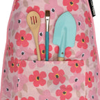 Little Helper Kids Apron, Washable Cotton/Poly - Poppies — Urban Infant