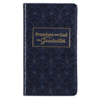 Promises From God For Graduates Navy Faux Leather Gift Book — Christian Art Gifts gift item