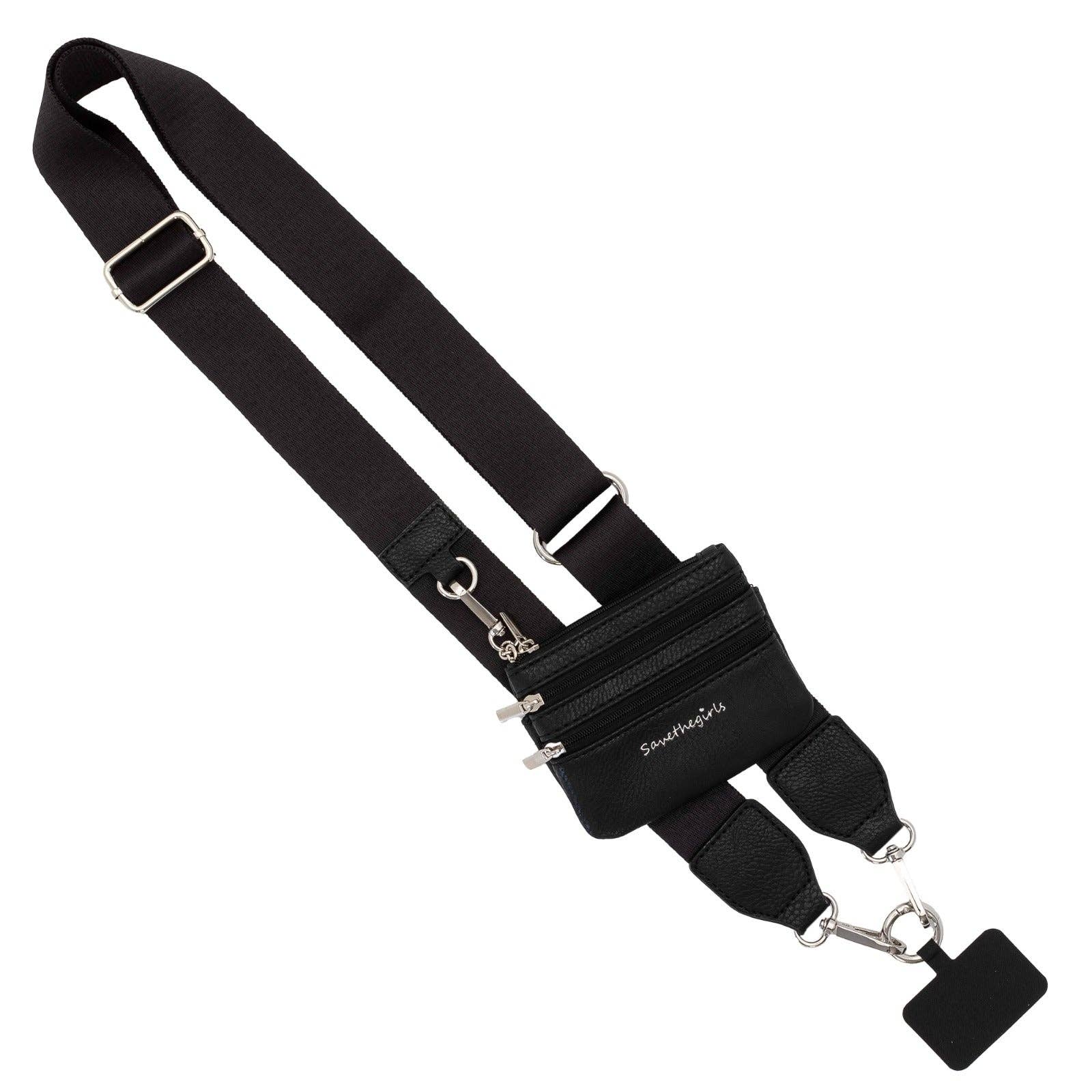 Clip & Go Strap w/Zippered Pouch - Premium Accessories from Save The Girls - Just $29.95! Shop now at Pat's Monograms