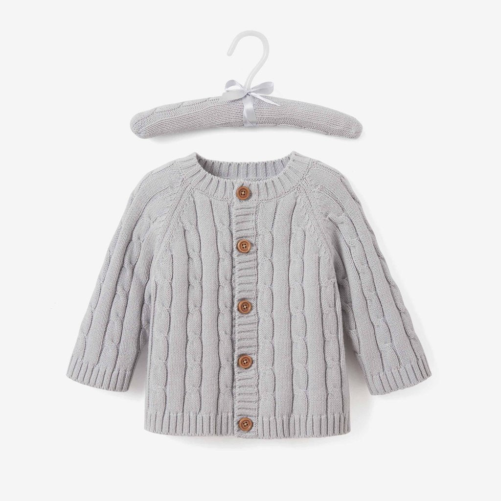 EB Cable Knit Sweater - Premium Infant Wear from Elegant Baby - Just $42! Shop now at Pat's Monograms