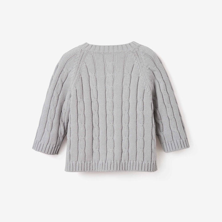 EB Cable Knit Sweater - Premium Infant Wear from Elegant Baby - Just $42! Shop now at Pat's Monograms