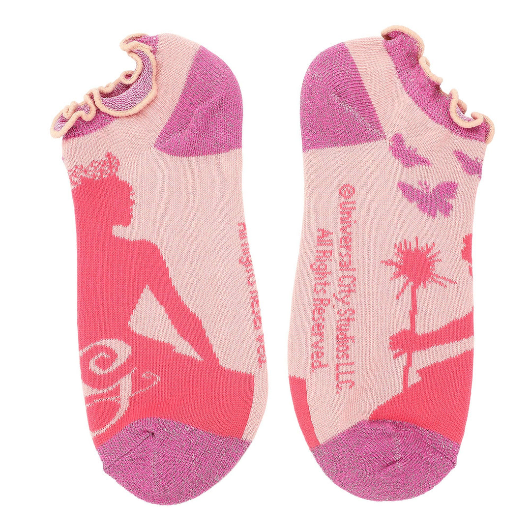 Wicked Elphaba & Glinda Icons Women's 5-Pair Ankle Socks-OSFA - Premium  from Bioworld Merchandising - Just $24.95! Shop now at Pat's Monograms