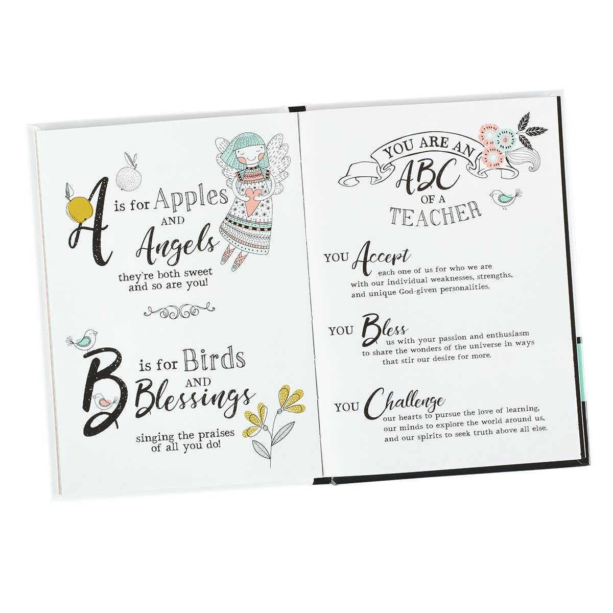 The Heart of a Teacher Gift Book - Ephesians 1:16 — Christian Art Gifts gift item
