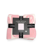 Pink Bolt Smile Blanket — Living Royal
