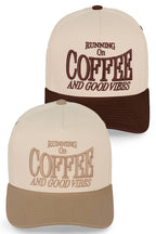 C.C RUNNING ON COFFEE AND GOOD VIBES Trucker Cap — Hana