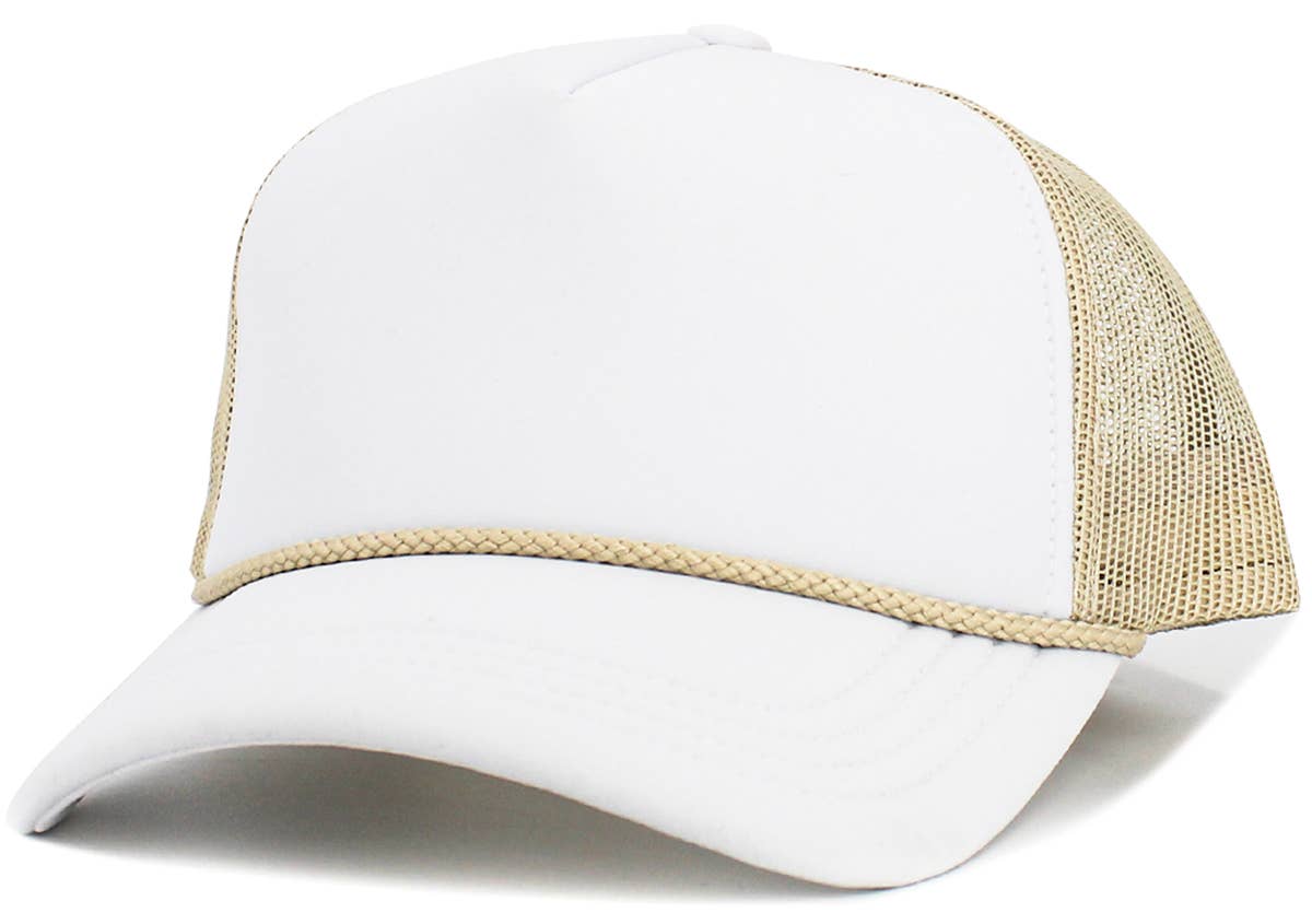 Foam Premium Rope Trucker Hat — KBETHOS