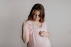 Light Pink Mommy Labor and Delivery/ Nursing Gown — Three Little Tots Maternity Clothing