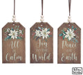 Wooden Tag Ornament — Burton and Burton