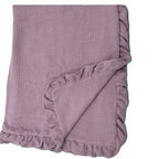 Muslin Ruffle Blanket - Baby Gift, Shower Gift, Newborn — Zsa Zsa & LoLLi Baby Accessories