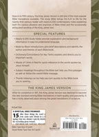 The KJV Study Bible, Large Print [Olive Branches] — Barbour Publishing, Inc. Books and Devotionals