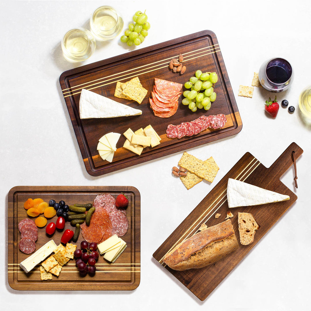 Rock & Branch® Acacia Wood Cutting Board with Juice Groove - Premium Cutting Board from Totally Bamboo - Just $46.95! Shop now at Pat's Monograms