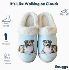 Australian Shepherd Snuggs Slippers — E&S Pets