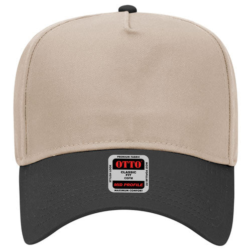 Otto 5 Panel 31- - Mid Profle Vintage Cotton/Twill Baseball Cap - Premium Hat from Otto Caps - Just $7.50! Shop now at Pat's Monograms