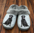 Labrador Black Snuggs Slippers — E&S Pets