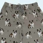 Bulldog Pajama Pants — E&S Pets Pajamas