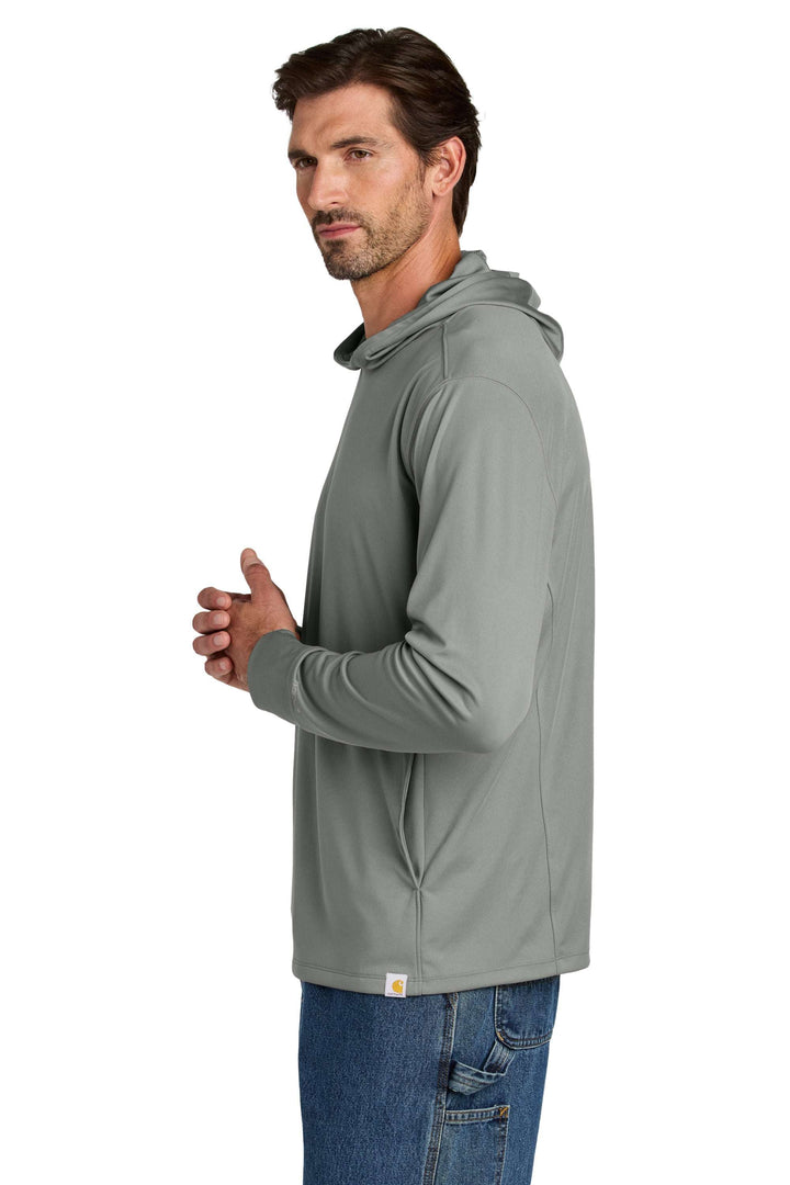 Carhartt Force® Sun Defender™ Long Sleeve Hooded T-Shirt - CT106923 - Premium Workwear from Carhartt - Just $52.95! Shop now at Pat's Monograms