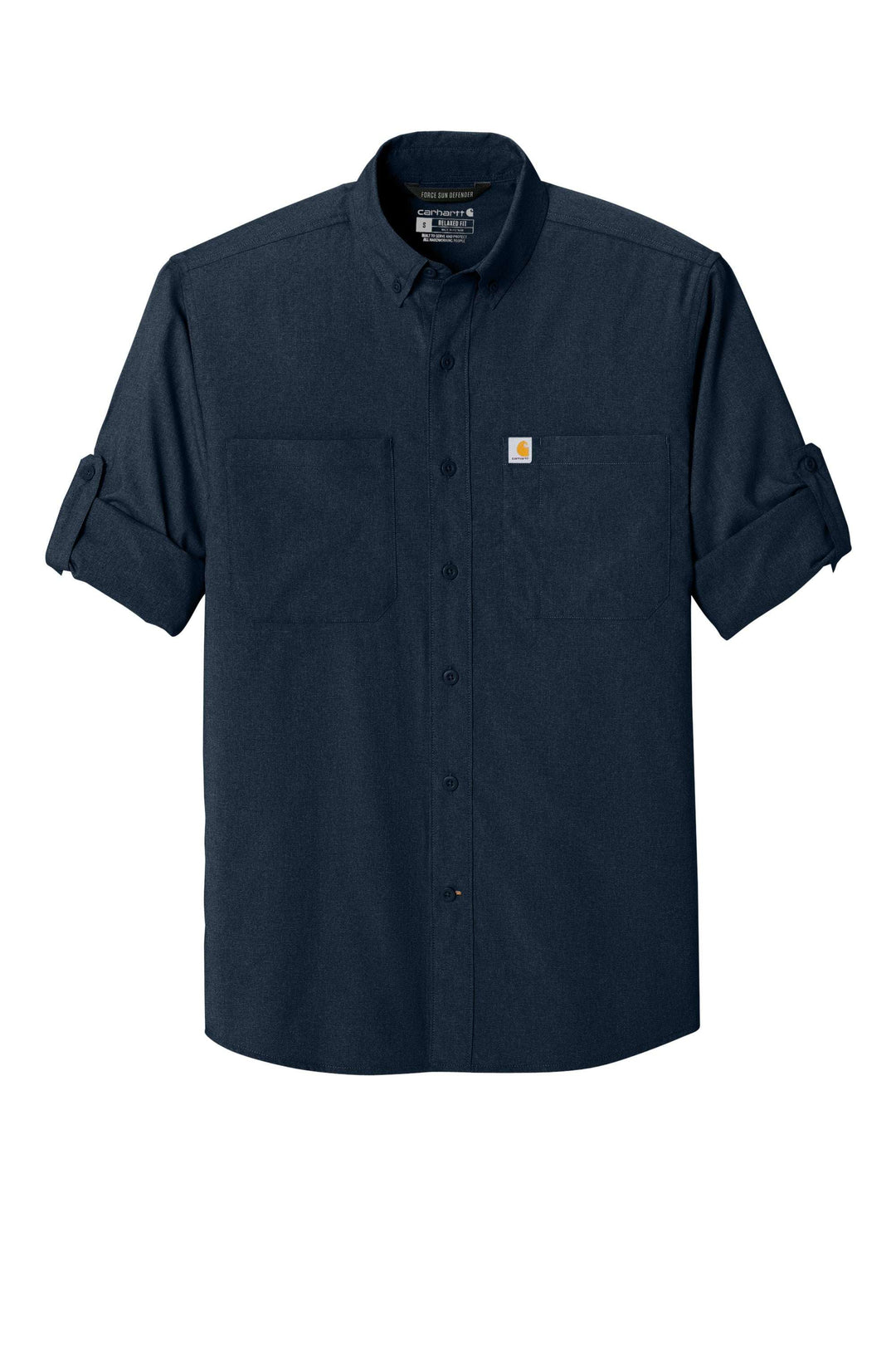 Carhartt Force® Sun Defender™ Long Sleeve Shirt - CT107106 - Premium Workwear from Carhartt - Just $76.95! Shop now at Pat's Monograms