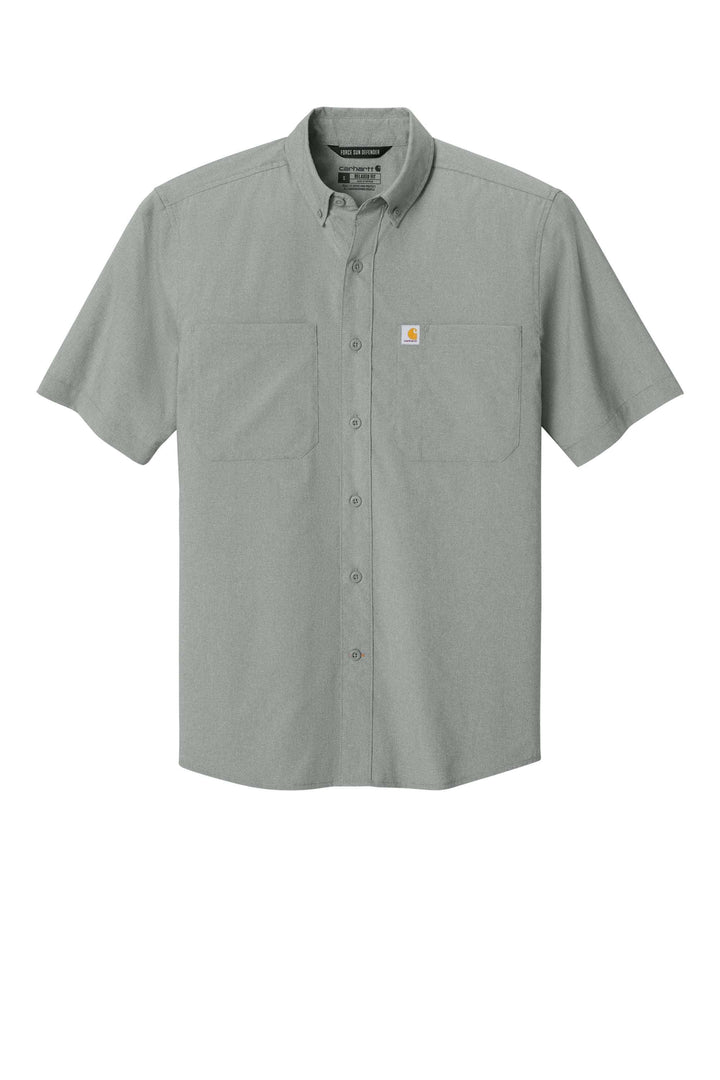 Carhartt Force® Sun Defender™ Short Sleeve Shirt - CT107107 - Premium Workwear from Carhartt - Just $69.95! Shop now at Pat's Monograms