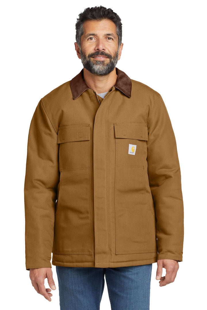 Carhartt® Duck Traditional Coat - CT106674 - Premium Outerwear from Carhartt - Just $139.95! Shop now at Pat's Monograms