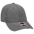 Distressed Twill Cap w/ Heavy Stitching — Otto Caps Headwear