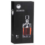 Rectangle Glass Decanter - 810ml add Laser Engraving - Premium barware from JDS - Just $34.95! Shop now at Pat's Monograms