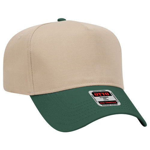 Otto 5 Panel 31- - Mid Profle Vintage Cotton/Twill Baseball Cap - Premium Hat from Otto Caps - Just $7.50! Shop now at Pat's Monograms