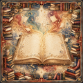 The Enchanted Library — Book Lover Mahjong Mat - Premium Mahjong from Told in Tiles - Just $80! Shop now at Pat's Monograms