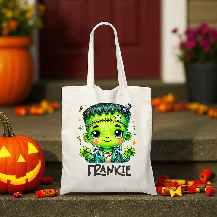Personalized Halloween Trick or Treat Bags - Premium Holiday Accessories from Pat's Monograms - Just $12.95! Shop now at Pat's Monograms