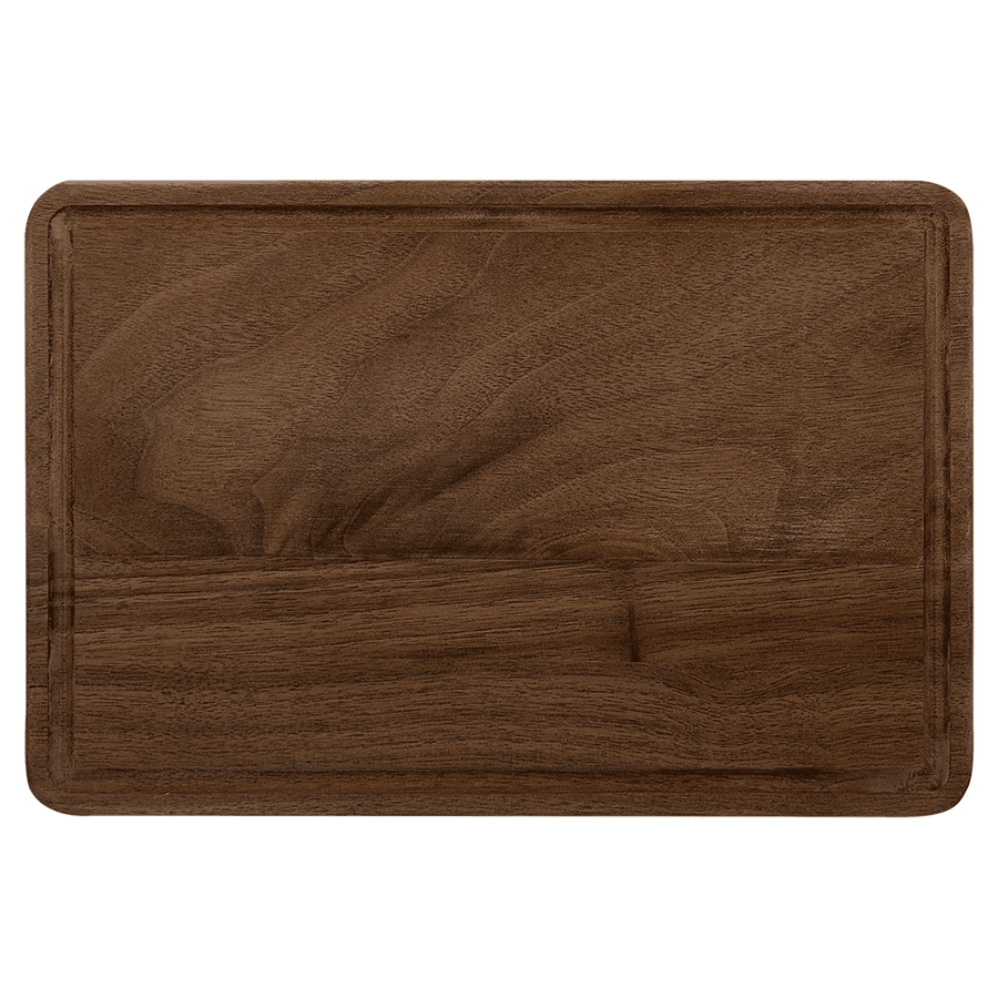 Walnut Cutting Board - Juice Groove 9x6 - Premium Cutting Boards from JDS - Just $21.95! Shop now at Pat's Monograms