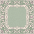 Garden Lattice — Sage and Lavender Mahjong Mat - Premium Mahjong from Told in Tiles - Just $80! Shop now at Pat's Monograms