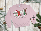 Custom Claus Sweatshirt for Grandma, Mama, Aunt, Nanny — Clothing