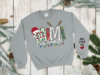 Custom Claus Sweatshirt for Grandma, Mama, Aunt, Nanny — Clothing