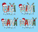 Custom Claus Sweatshirt for Grandma, Mama, Aunt, Nanny — Clothing