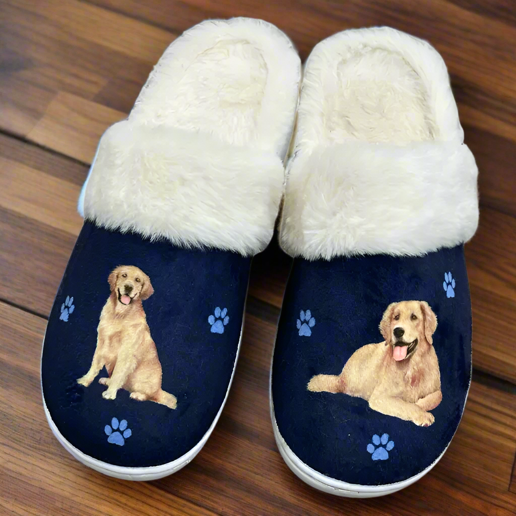 Golden Retriever Snuggs Slippers — E&S Pets