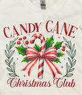 Candy Cane Club - Side Bow Sweatshirt — Christmas Shirts