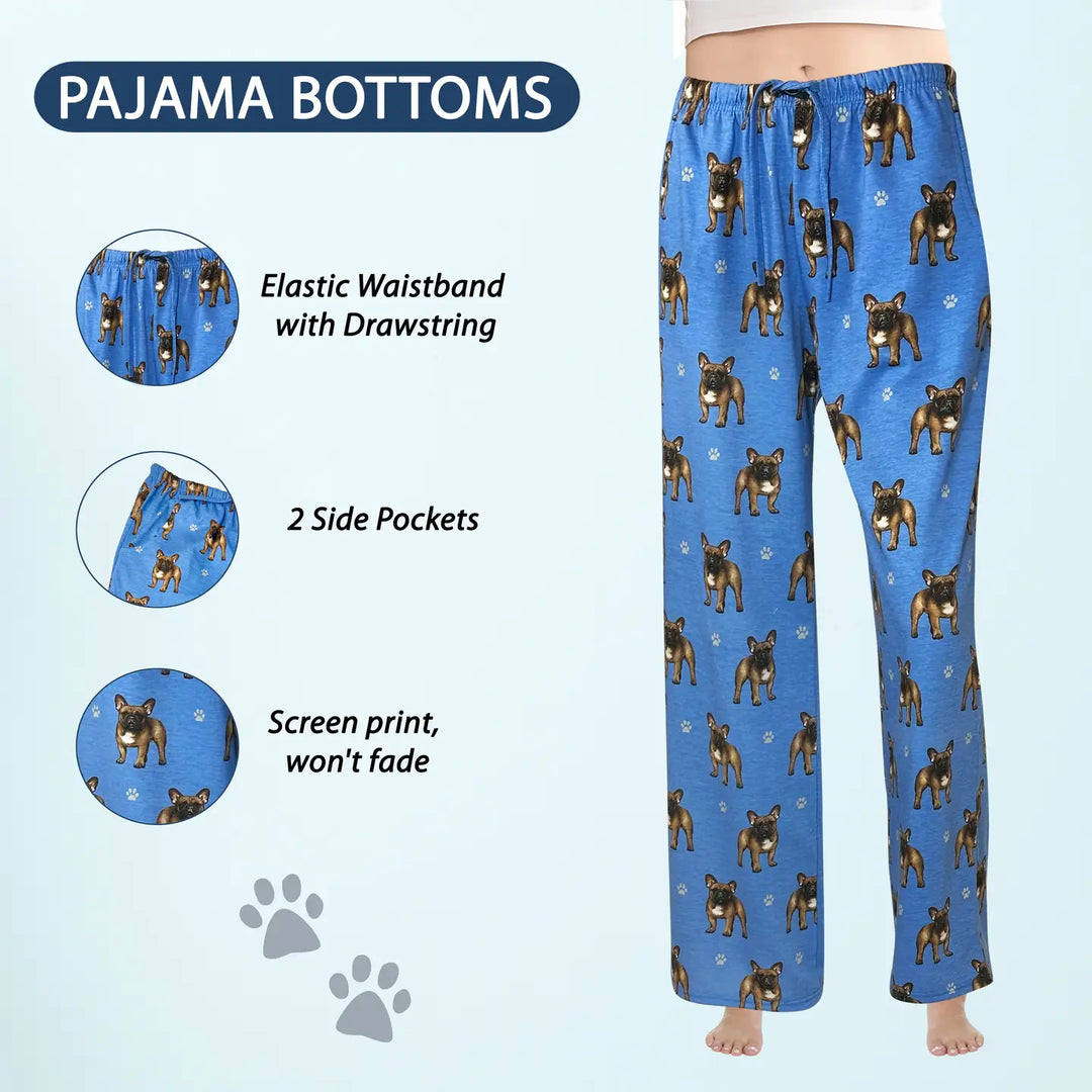 French Bulldog Pajama Pants - Premium Pajamas from E&S Pets - Just $26.95! Shop now at Pat's Monograms