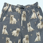 Westie Pajama Pants — E&S Pets Pajamas