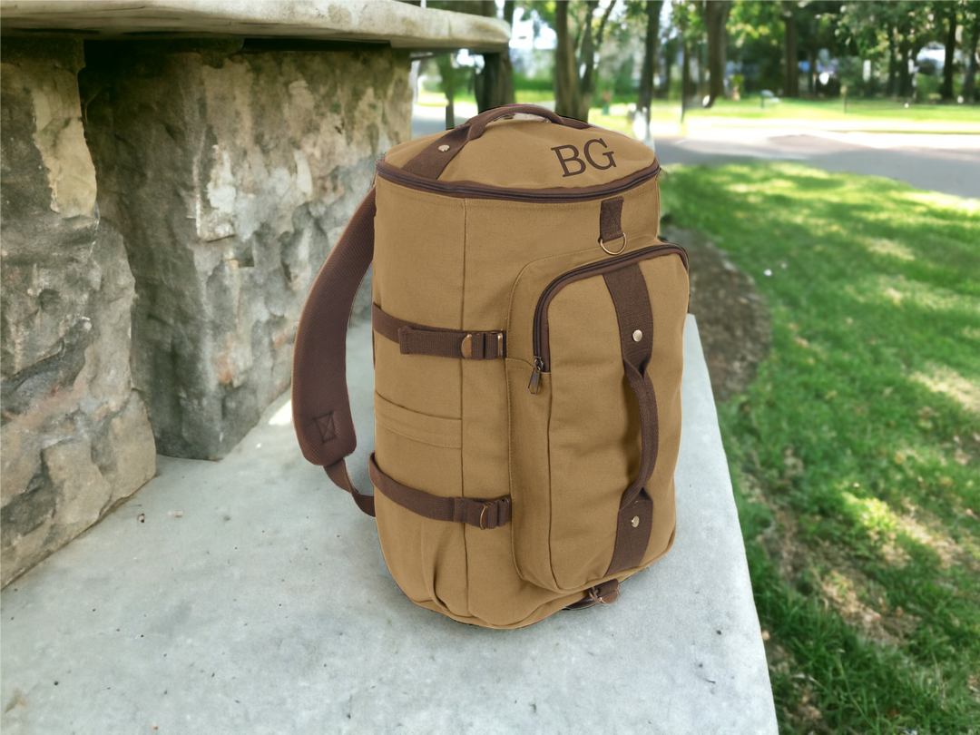 Covertible Canvas Duffle / Backpack 19" - Premium Bags and Totes from Rothco - Just $42.95! Shop now at Pat's Monograms