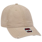 Distressed Twill Cap w/ Heavy Stitching — Otto Caps Headwear