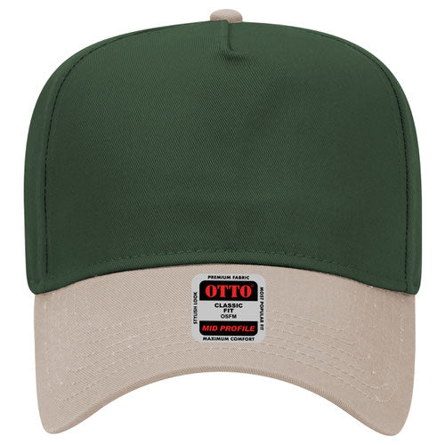 Otto 5 Panel 31- - Mid Profle Vintage Cotton/Twill Baseball Cap - Premium Hat from Otto Caps - Just $7.50! Shop now at Pat's Monograms