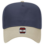 Otto 5 Panel 31- - Mid Profle Vintage Cotton/Twill Baseball Cap - Premium Hat from Otto Caps - Just $7.50! Shop now at Pat's Monograms