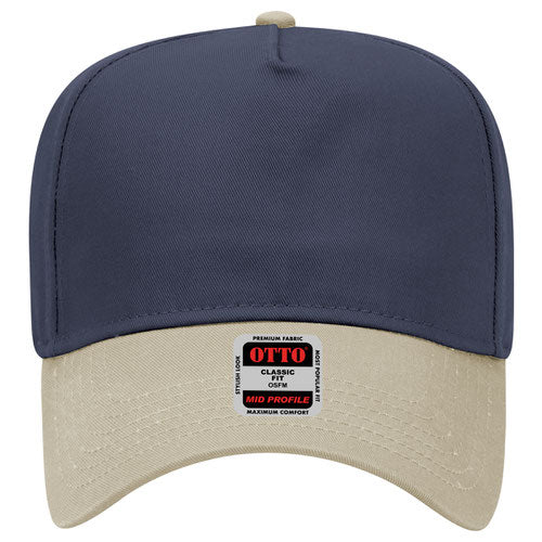 Otto 5 Panel 31- - Mid Profle Vintage Cotton/Twill Baseball Cap - Premium Hat from Otto Caps - Just $7.50! Shop now at Pat's Monograms