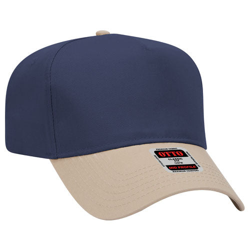 Otto 5 Panel 31- - Mid Profle Vintage Cotton/Twill Baseball Cap - Premium Hat from Otto Caps - Just $7.50! Shop now at Pat's Monograms