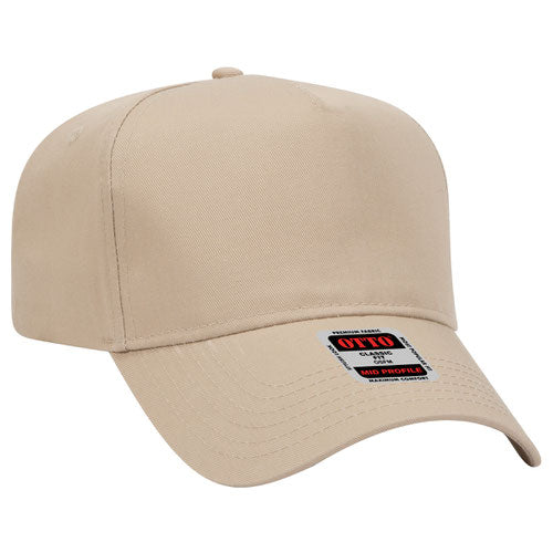 Otto 5 Panel 31- - Mid Profle Vintage Cotton/Twill Baseball Cap - Premium Hat from Otto Caps - Just $7.50! Shop now at Pat's Monograms