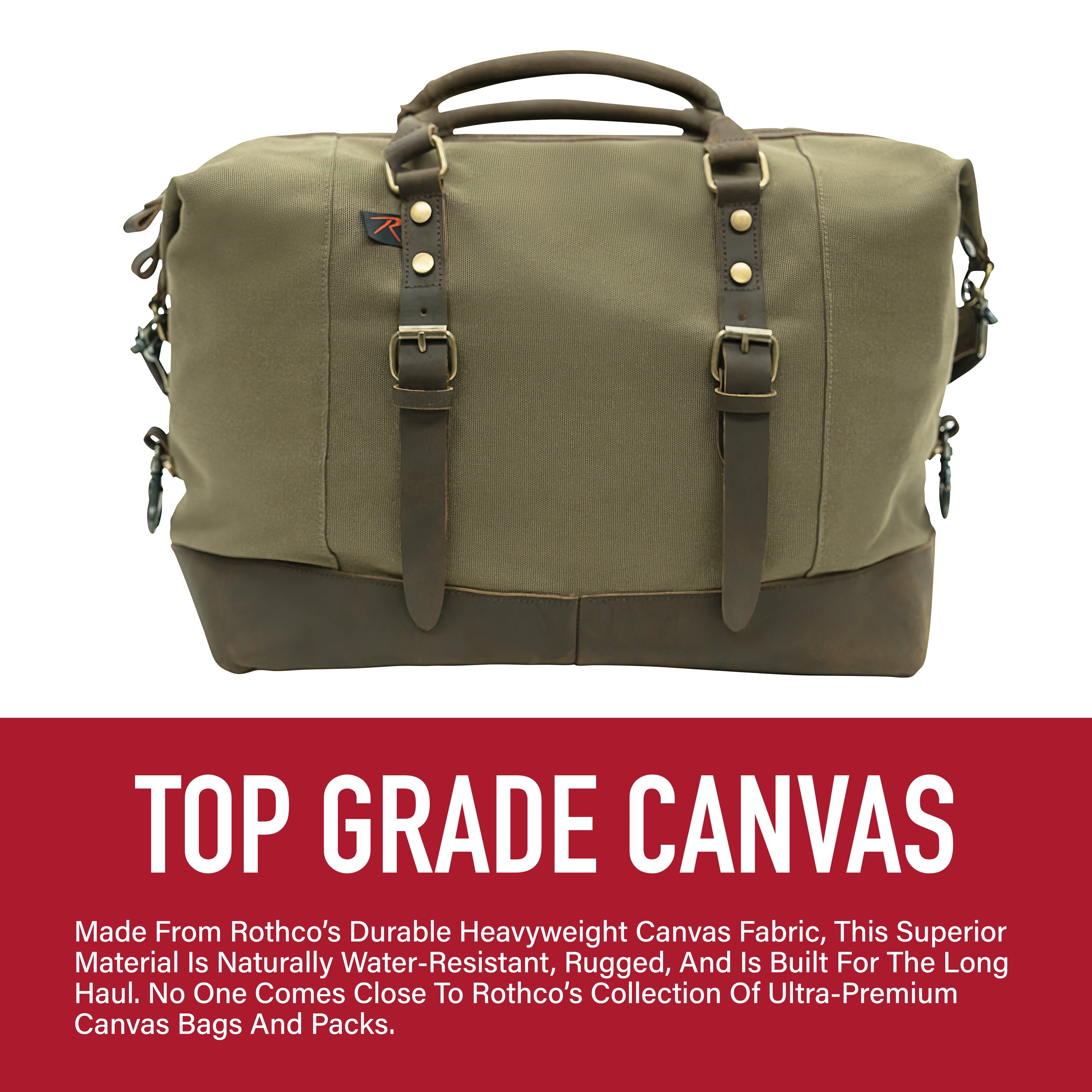 Vintage Carry-On Travel Bag - Premium  from Rothco - Just $69.95! Shop now at Pat's Monograms