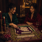 The Empress — Jewel Tone Baroque Mahjong Mat - Premium Mahjong from Told in Tiles - Just $80! Shop now at Pat's Monograms