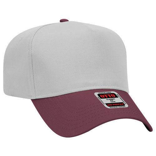 Otto 5 Panel 31- - Mid Profle Vintage Cotton/Twill Baseball Cap - Premium Hat from Otto Caps - Just $7.50! Shop now at Pat's Monograms
