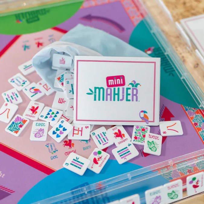 Rackin' Rosie Edition - Mahjong Made Easy - Premium Family Fun from Mini Mahjer - Just $145! Shop now at Pat's Monograms
