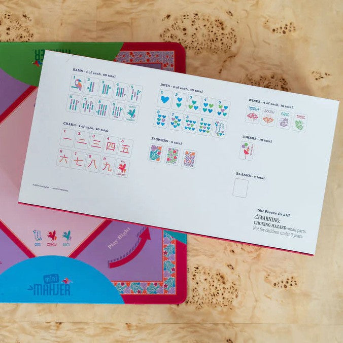 Rackin' Rosie Edition - Mahjong Made Easy - Premium Family Fun from Mini Mahjer - Just $145! Shop now at Pat's Monograms